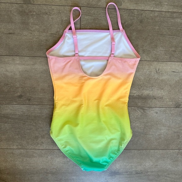 Old Navy Girls Swimsuit Swim Tie Dye one-piece size medium (8) euc - Picture 5 of 7